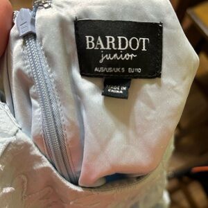 Bardot Junior Ella tiered Kids Formal Dress light blue